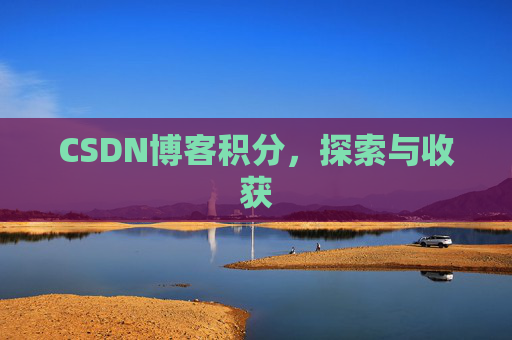 CSDN博客积分，探索与收获